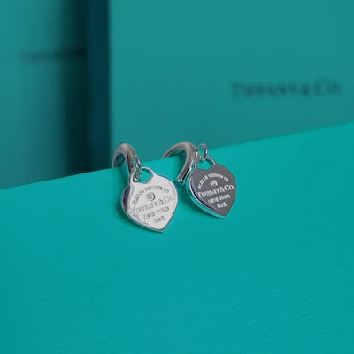 Arracadas con Dije de Corazón y Piedra en Plata 925