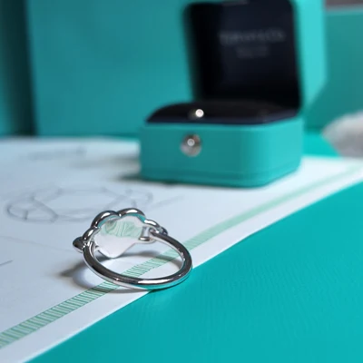 Anillo Corazón 3D en Plata 925